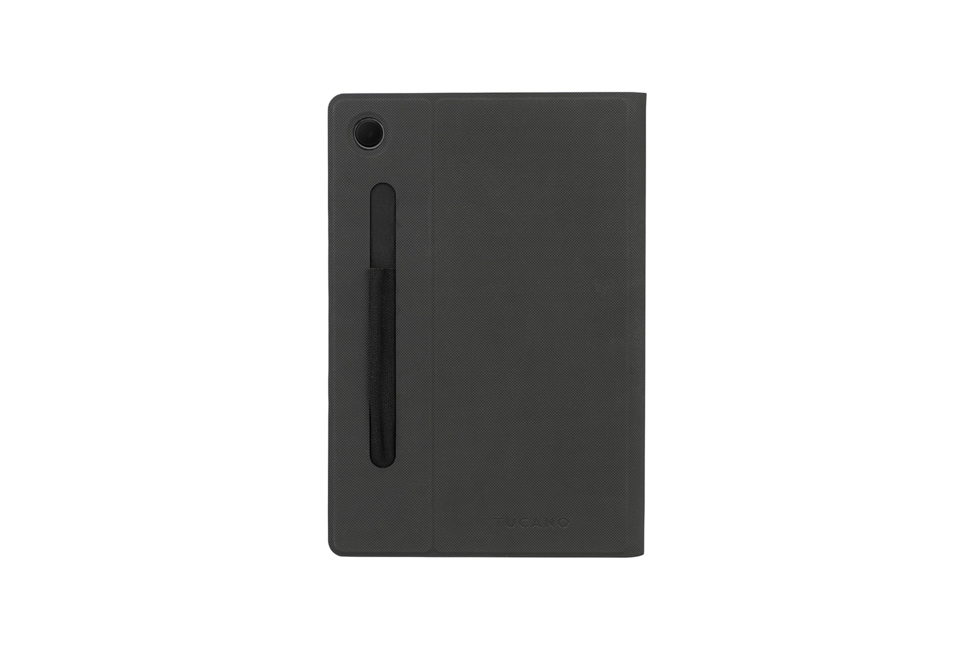 TUCANO TAB-GSA821-BK Bookcover Schwarz für Tabletthülle Polyurethan, Polyethylenterephthalat, Recycling Samsung