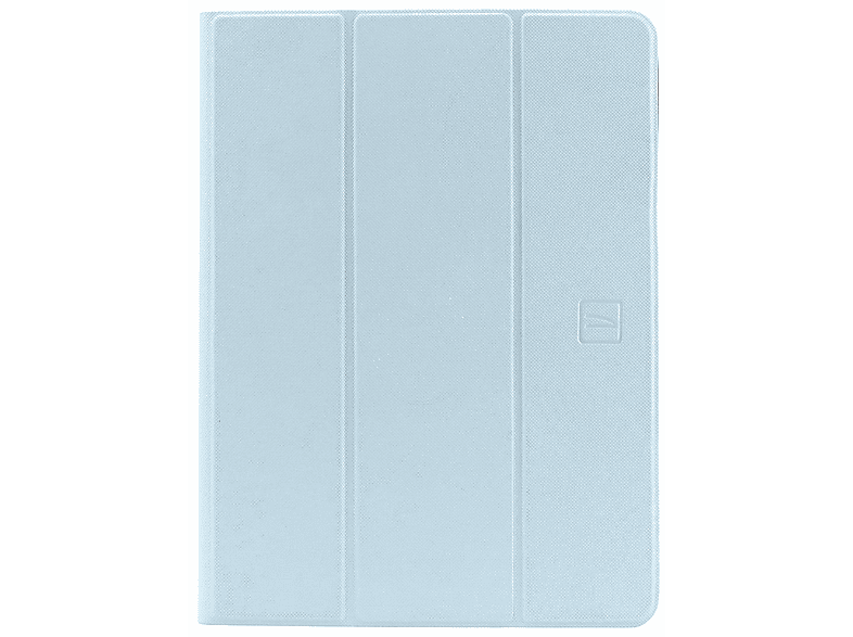 Kunststoff TUCANO mit IPD102UPP-Z Bookcover Apple für Metal-Brush Tablethülle Design, Himmelblau