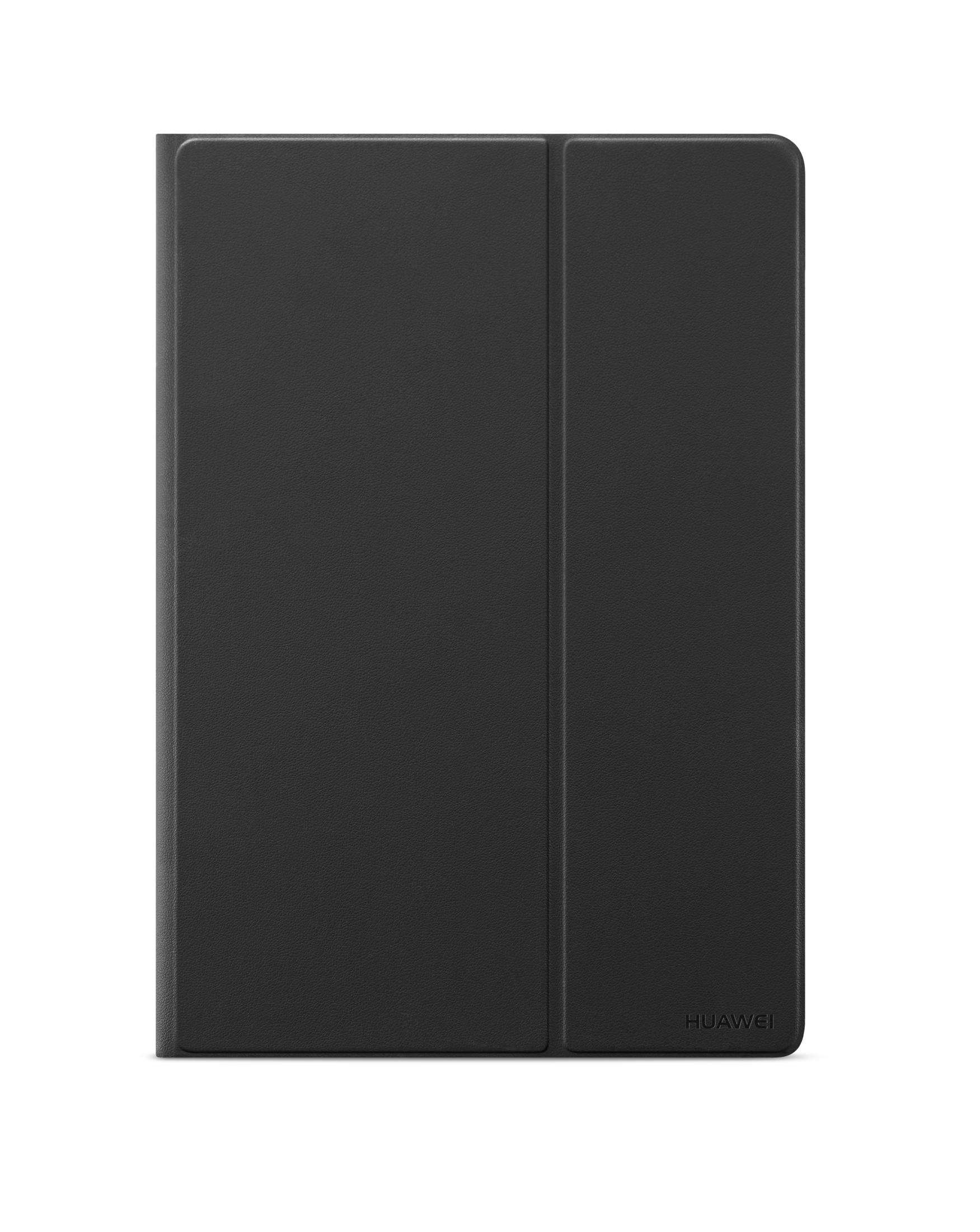 10.0 51991965 MEDIAPAD T3 Polykarbonat, FLIP Bookcover Huawei Tablethülle für HUAWEI SCHWARZ COVER Schwarz