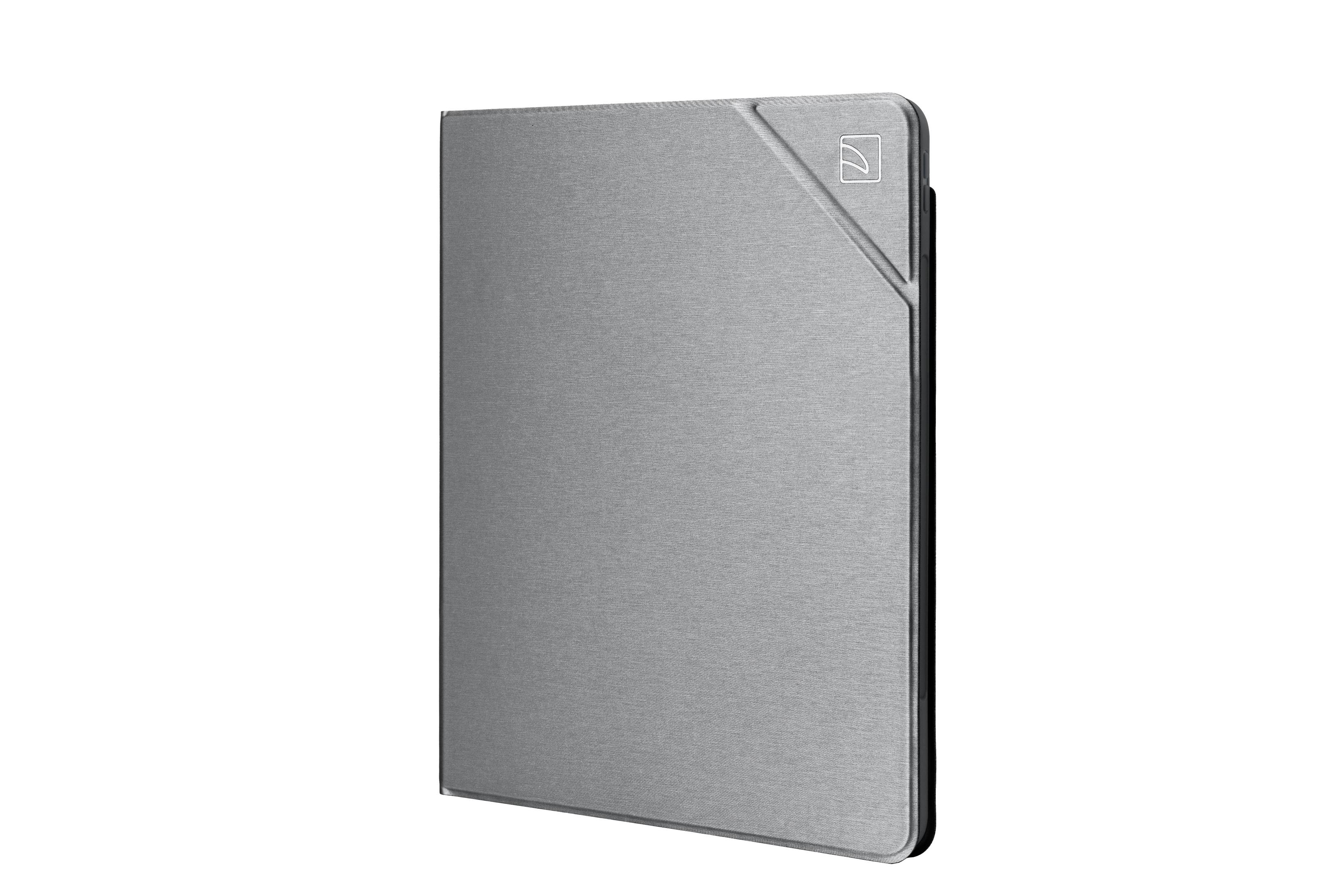 TUCANO 61592 Metal-Brush Apple Design, mit Space Bookcover für PRO12.9GRAU Kunststoff IPAD Tablethülle IPD129MT-SG Grey