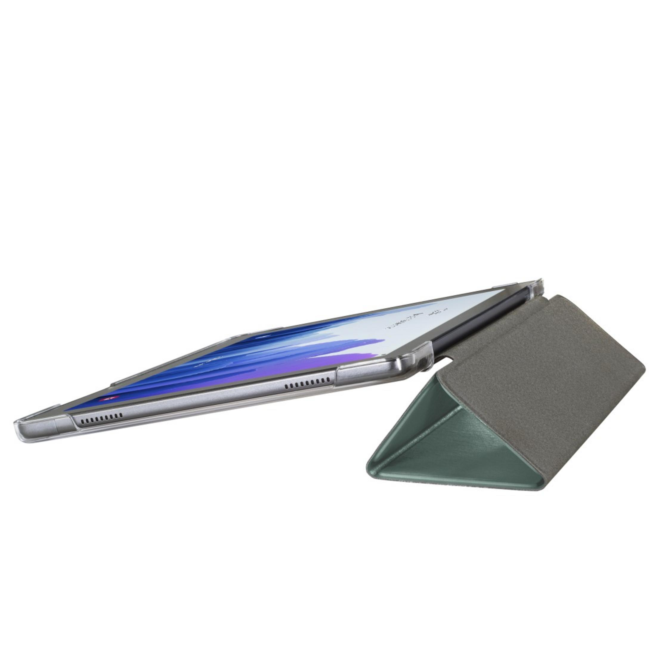 Fold Grün Bookcover Polyurethan Samsung Clear (PU), für Tablet-Case HAMA