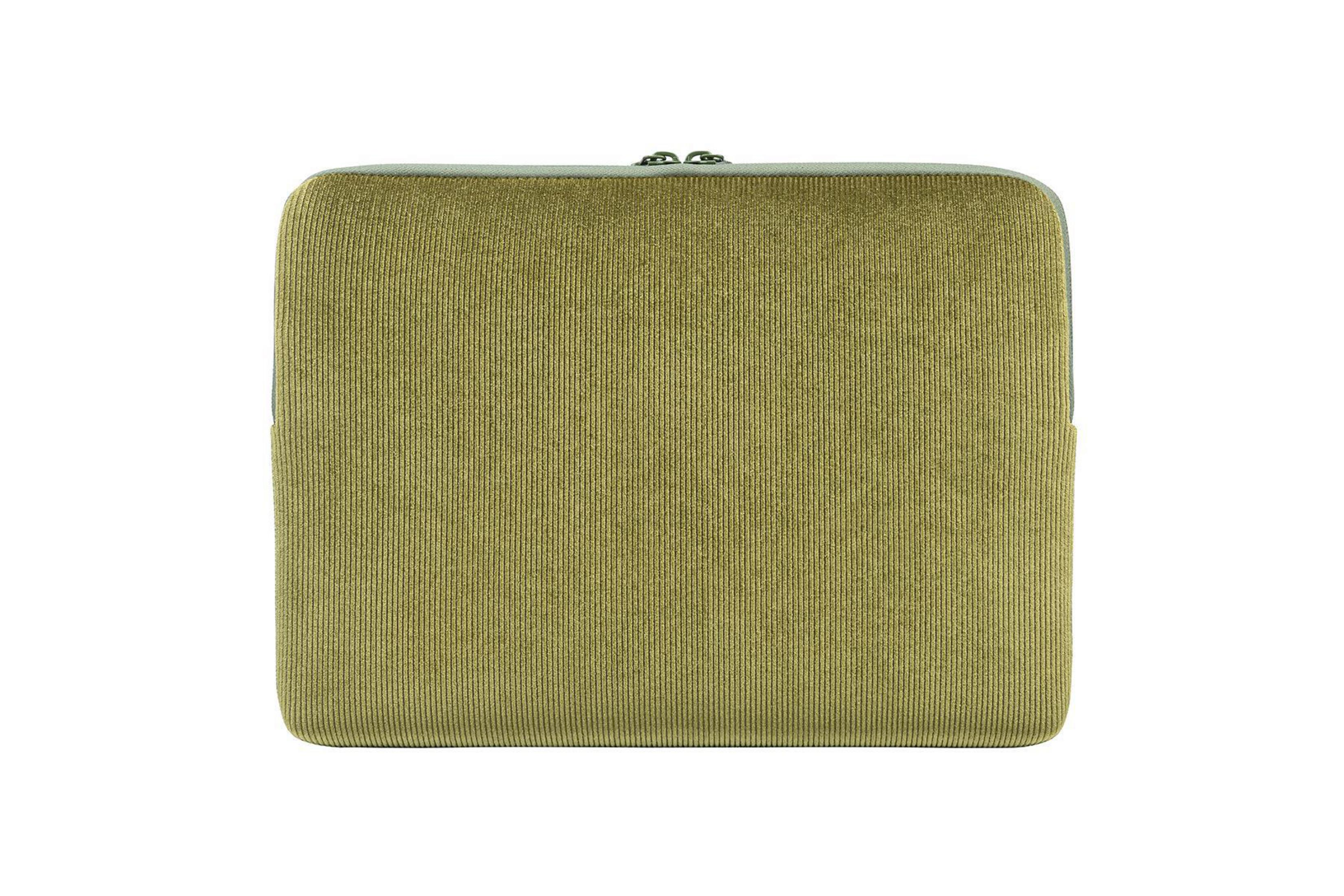 TUCANO BFVELMB13-V Sleeve Neopren, Cord, Grün für SLEEVE 12 GRUEN Apple Notebooktasche