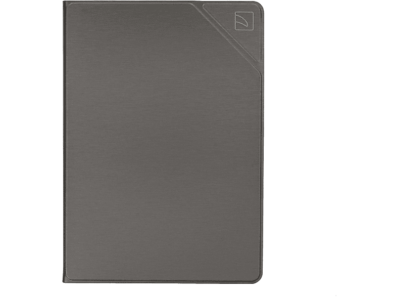TUCANO IPD102MT-SG SPACE GRAU IPAD 10.2/10.5 Tablethülle Bookcover für Apple Kunststoff mit Metal-Brush Design, Grau