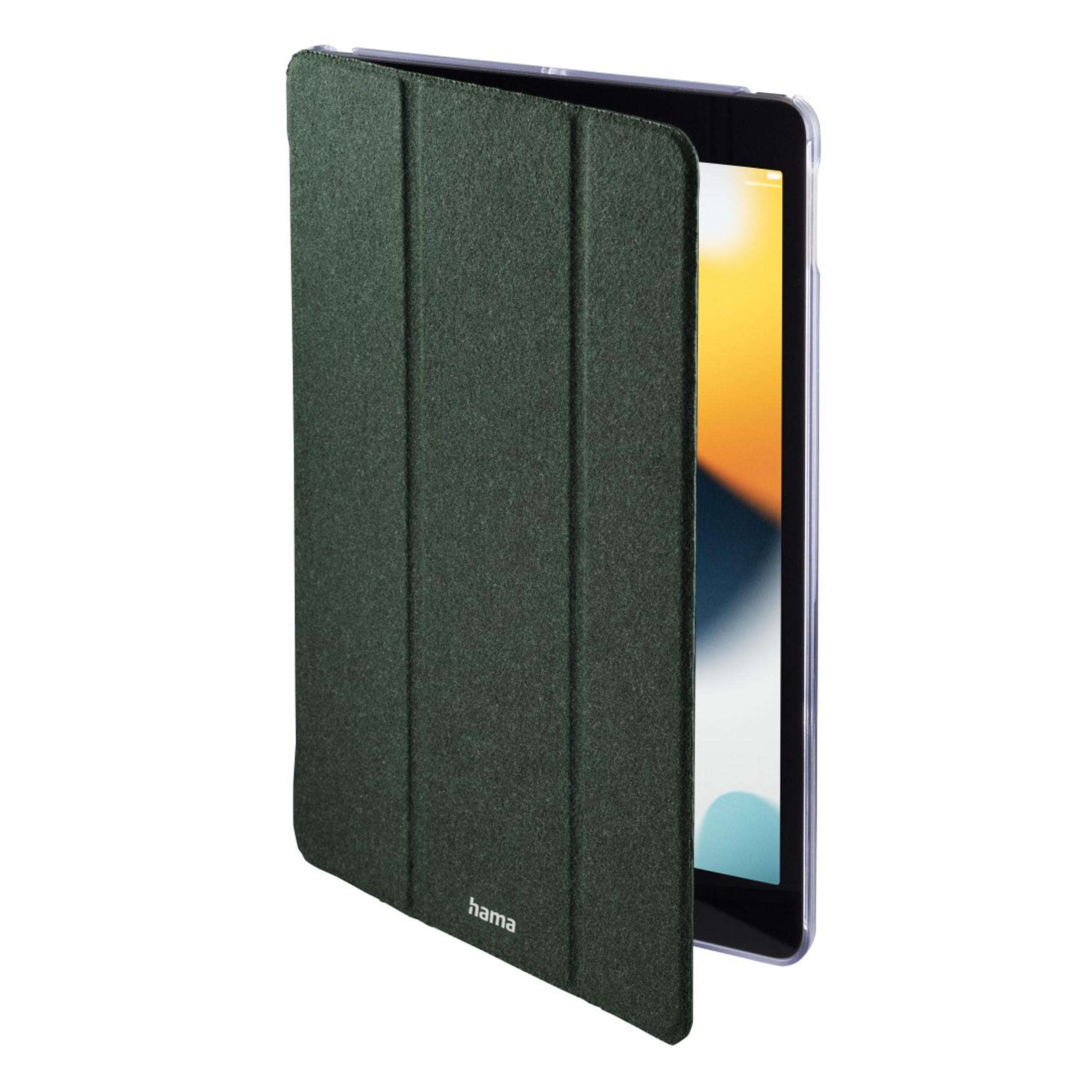HAMA Tablet-Case Filz, Polyester, Apple für Bookcover Grün Palermo