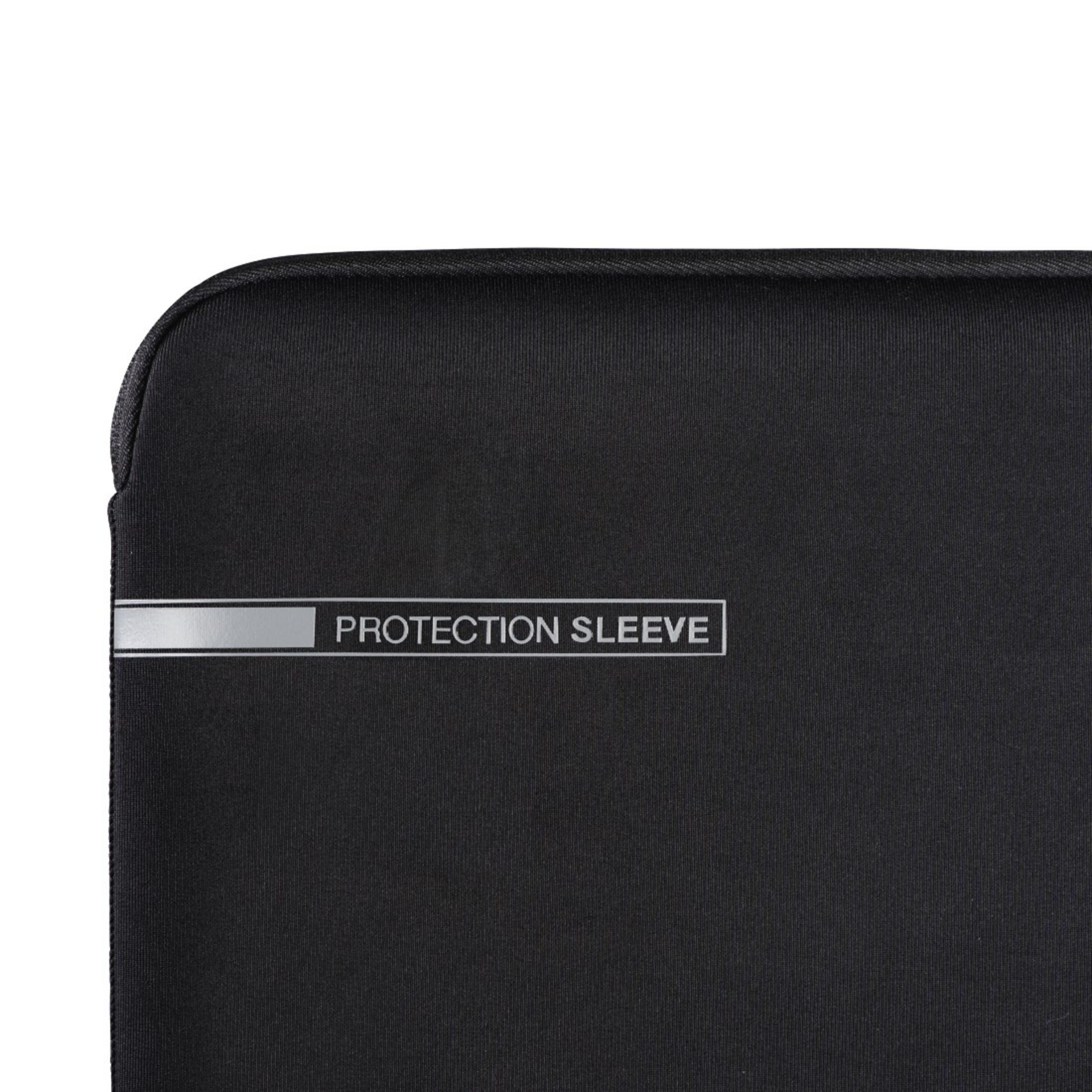 Custodia nera per laptop con la scritta PROTECTION SLEEVE.