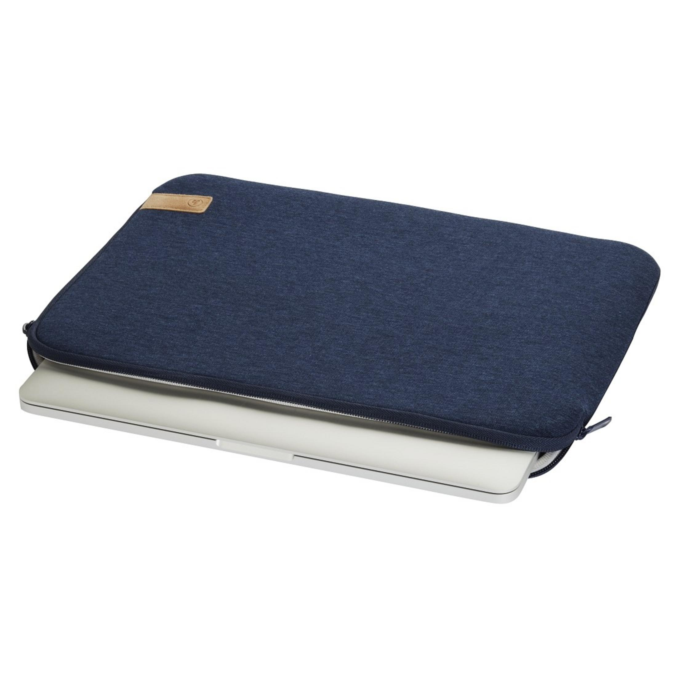 Sleeve NB-SLE 101811 JERSEY 15.6 BLAU Jersey, Universal HAMA Blau für Notebooktasche