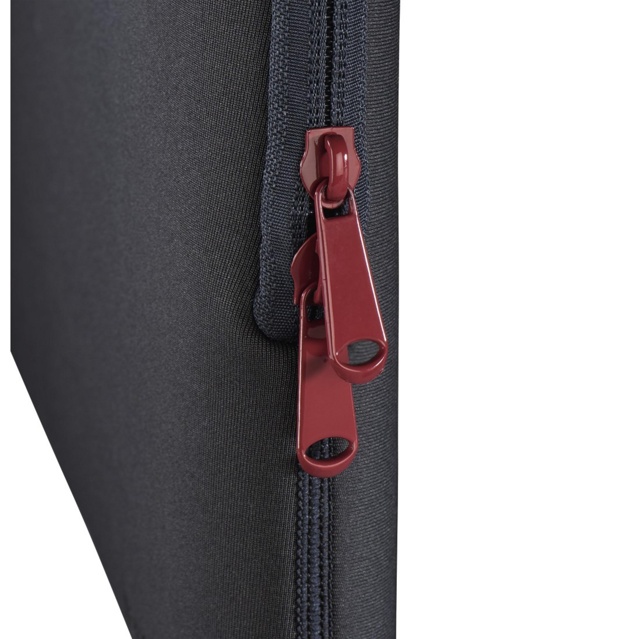 Universal GR Neopren, Notebooktasche Sleeve HAMA NB-SLE Grau/Rot 101551 für 17.3 NEO