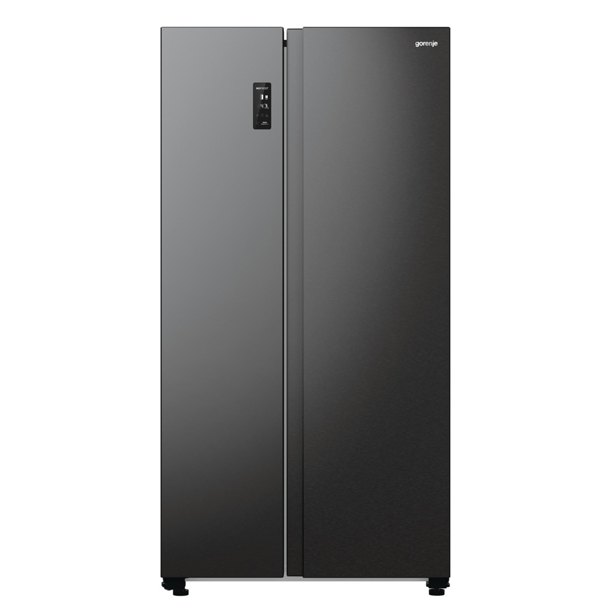 GORENJE NRR 9185DABXL G600 Side by Side (D, 1786 mm hoch, Schwarz, Edelstahl)