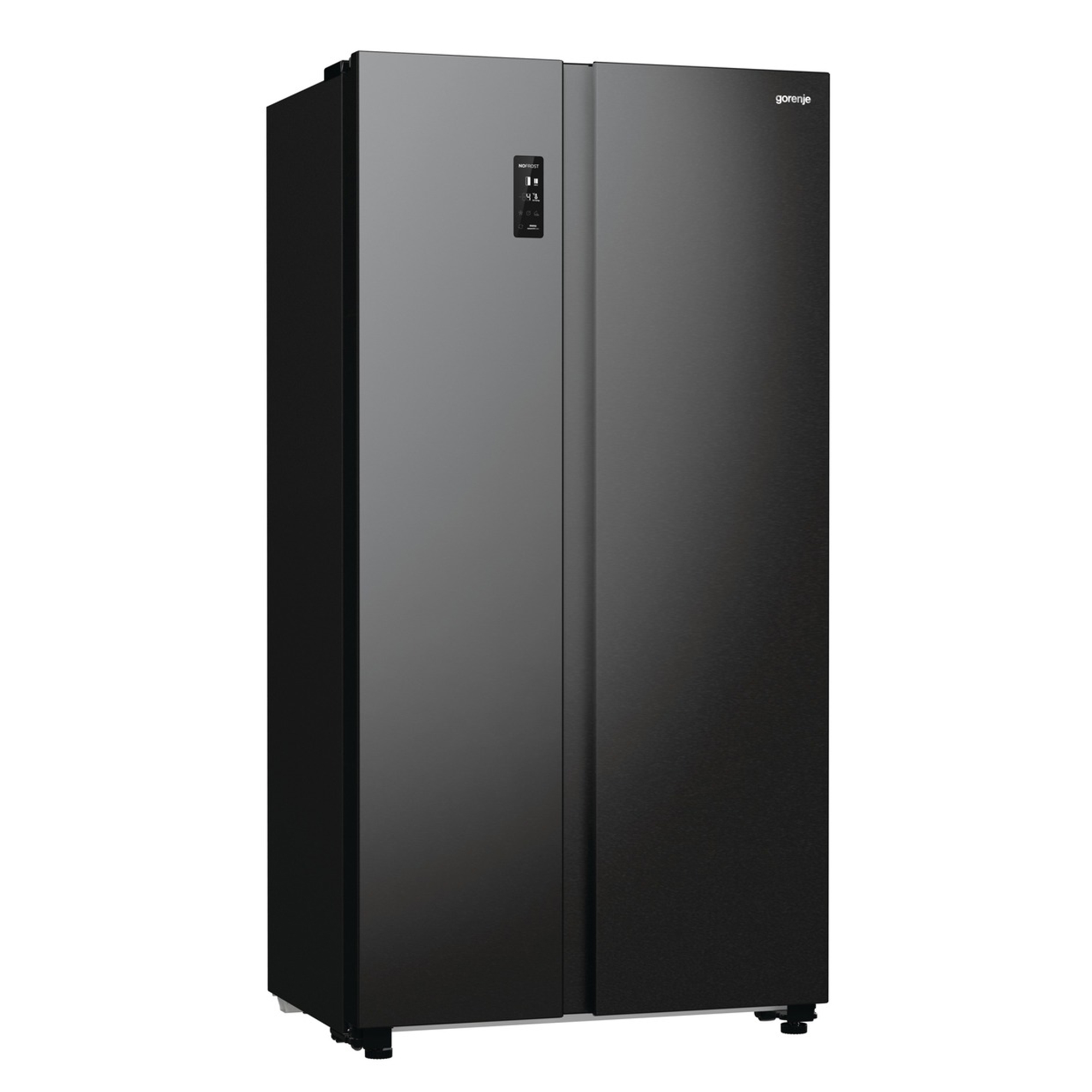GORENJE NRR 9185DABXL G600 Side by Side (D, 1786 mm hoch, Schwarz, Edelstahl)