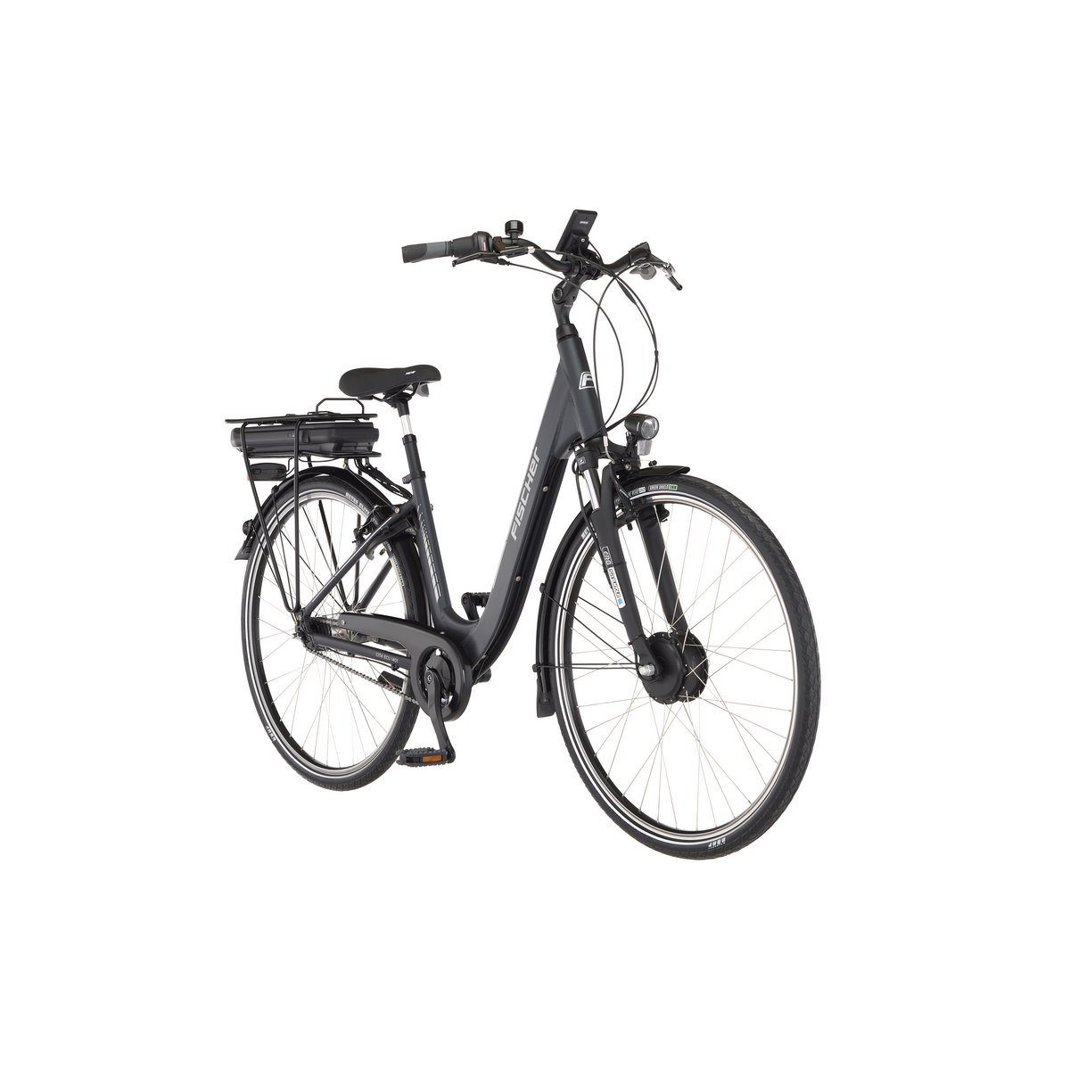 anthrazit (Laufradgröße: matt) Citybike Zoll, CITA FISCHER ECU 44 Unisex-Rad, 522 1401 28