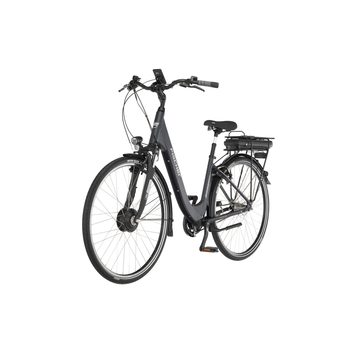 Citybike anthrazit Zoll, ECU FISCHER CITA 28 (Laufradgröße: 1401 Unisex-Rad, 44 522 matt)