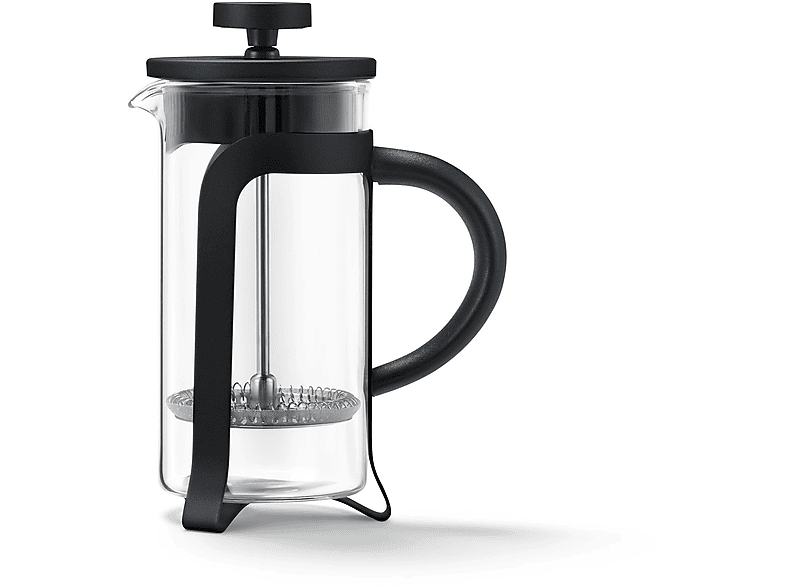 TCHIBO Siebstempelkanne French Press Schwarz Kaffeebereiter 300ml