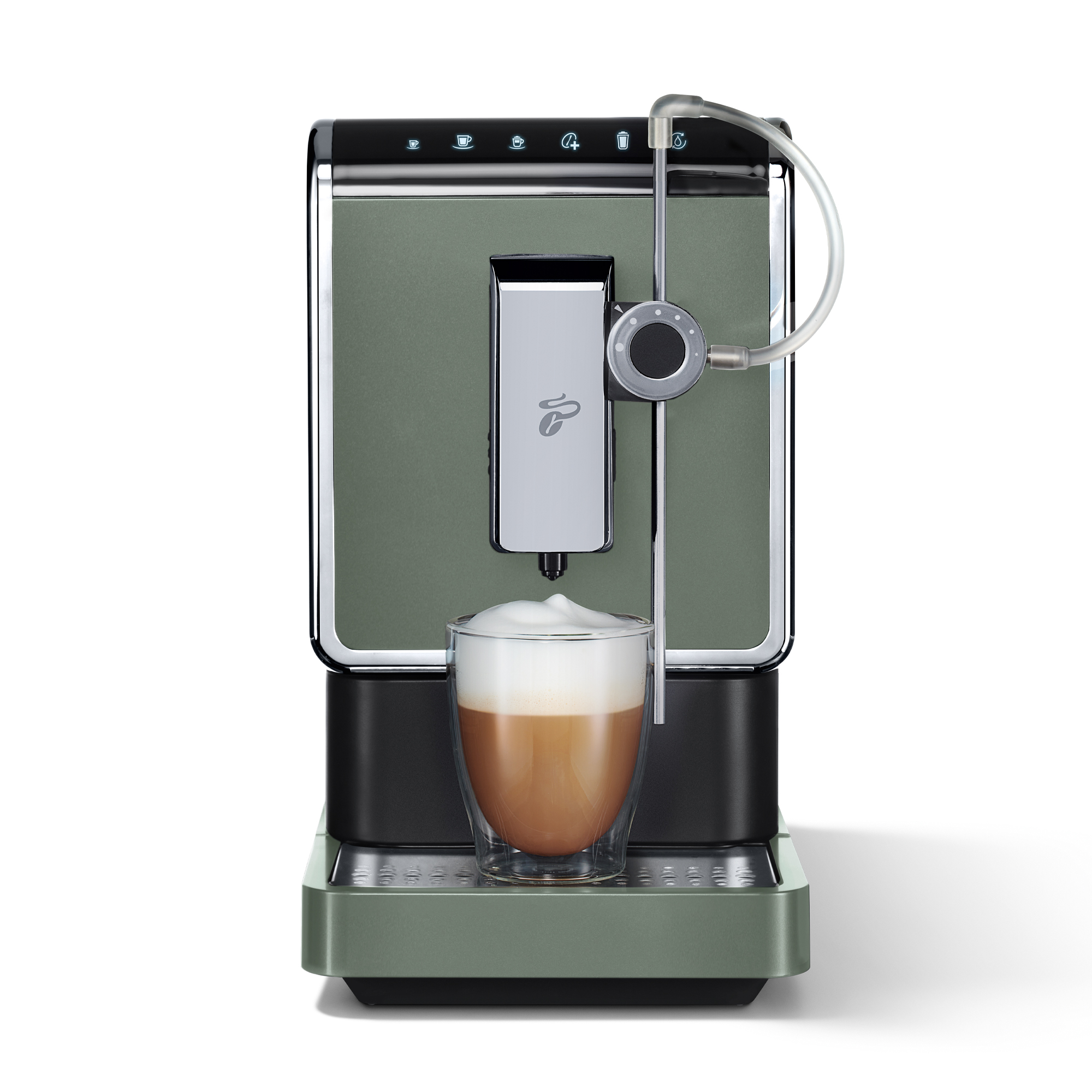 Mint Espresso Kaffeevollautomat Milchspezialitäten und Metallic TCHIBO Caffè Crema, Esperto Pro für