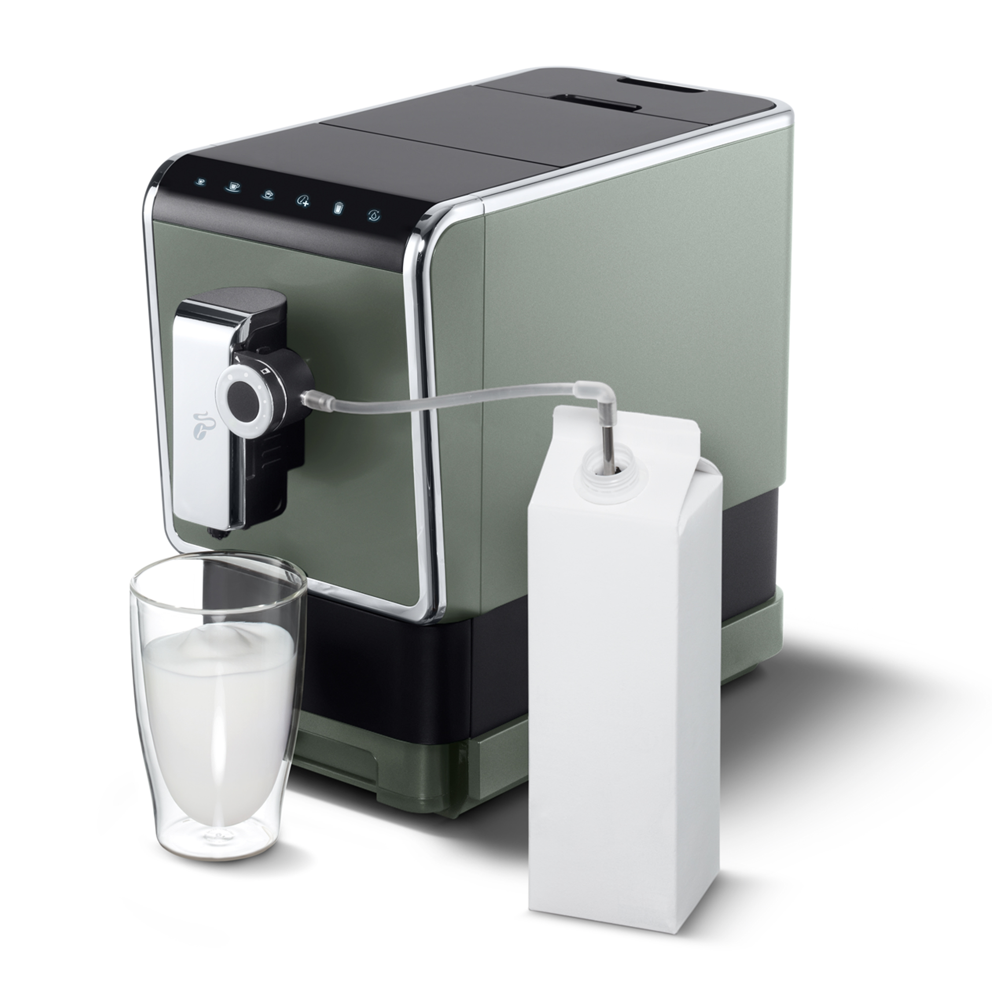 Esperto Caffè Pro Metallic Crema, für Milchspezialitäten Mint TCHIBO Kaffeevollautomat Espresso und
