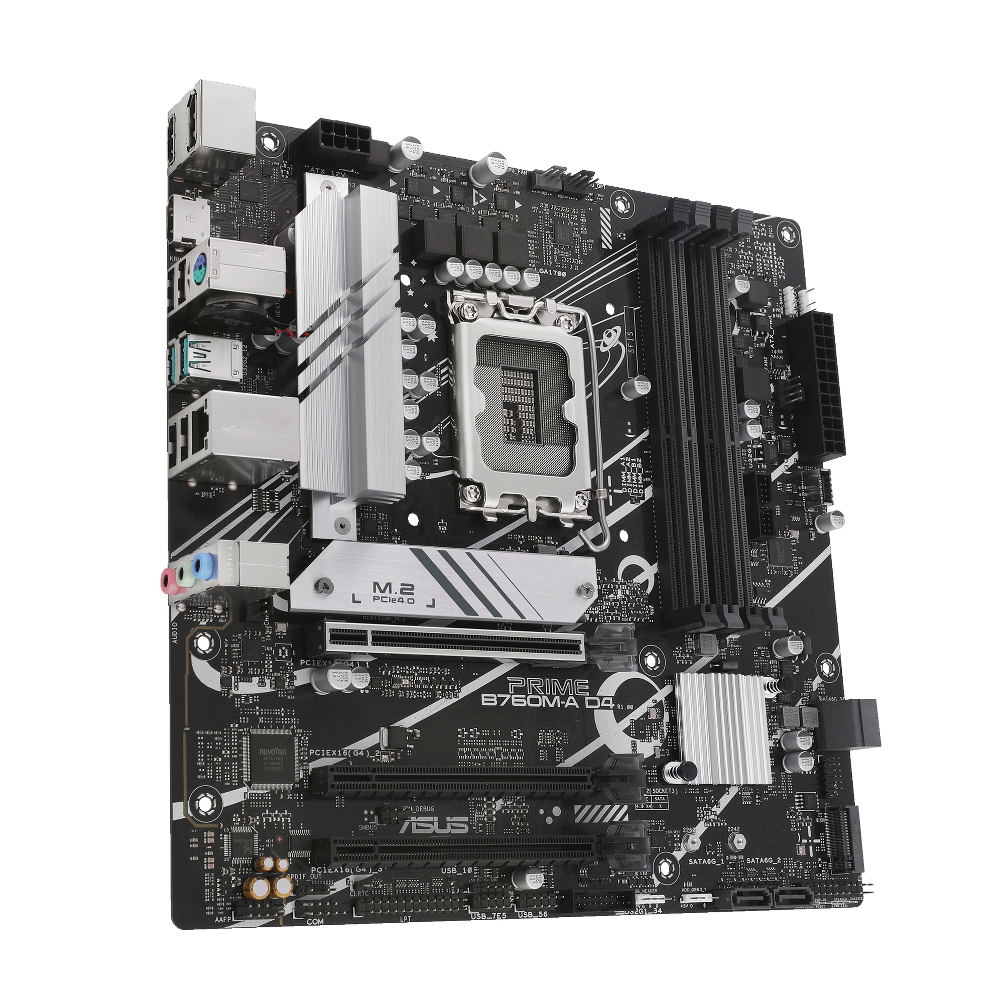 ASUS PRIME B760M-A D4-CSM MAINBOARDS Schwarz