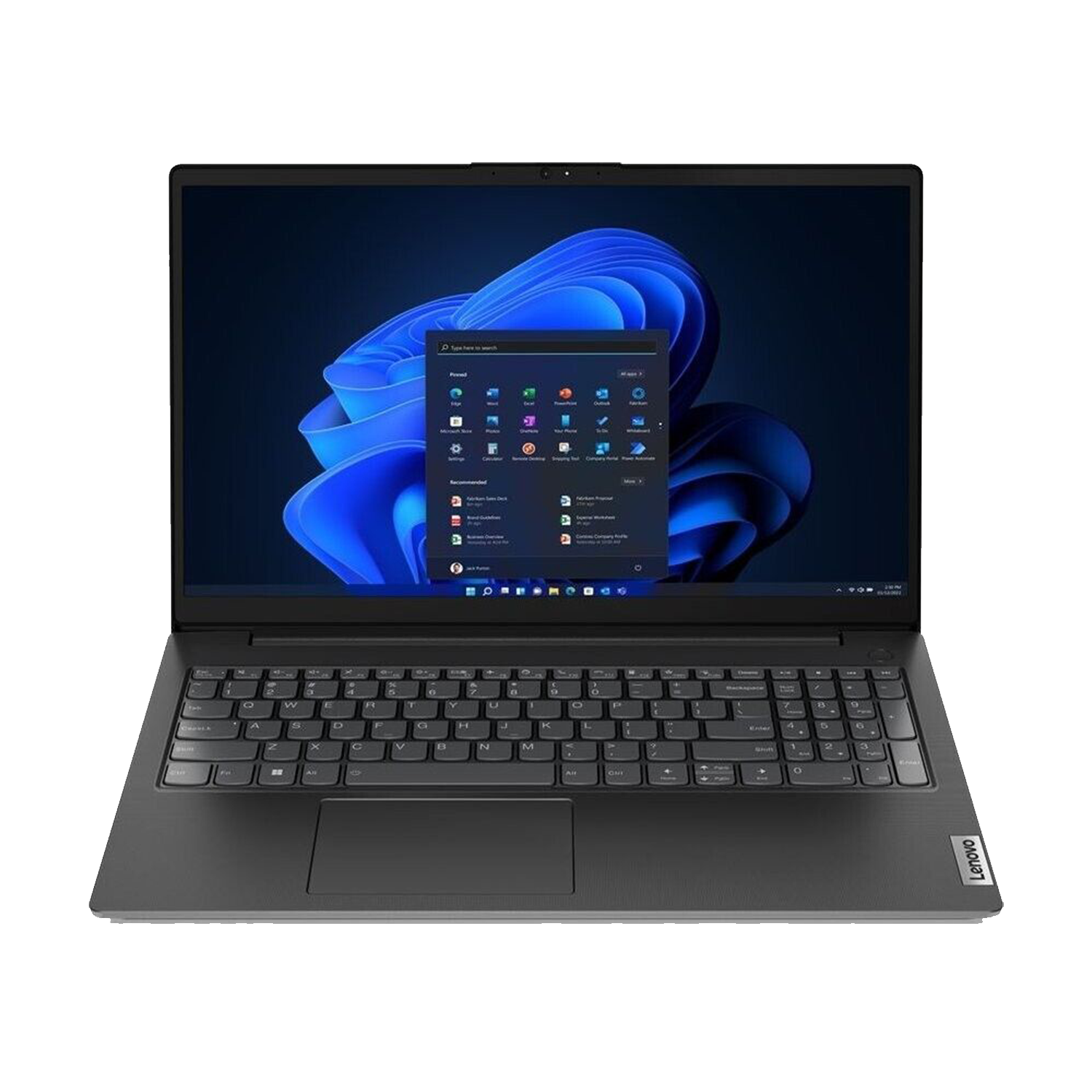 LENOVO V15 Schwarz 15,6 8 IJL Display, G2 + RAM, Notebook Tasche Prozessor, inkl. Zoll UHD mit Celeron® 1000 SSD, GB GB Maus, Intel® Graphics