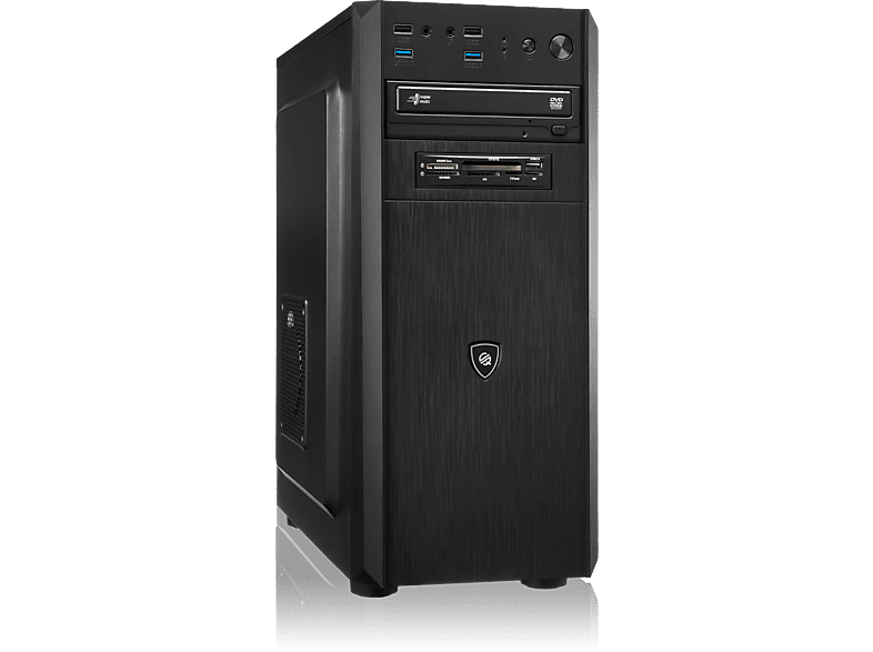 MEMORY PC AMD Ryzen 5 4600G, Windows 11 Pro (64 Bit), Office PC mit AMD Ryzen™ 5 Prozessor, 8 GB RAM, 512 GB SSD, AMD HD Graphics