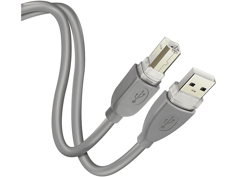 LINQ USB 2.0 A/USB 2.0 B Druckerkabel, 3m, Druckerkabel, 3 m | USB Kabel