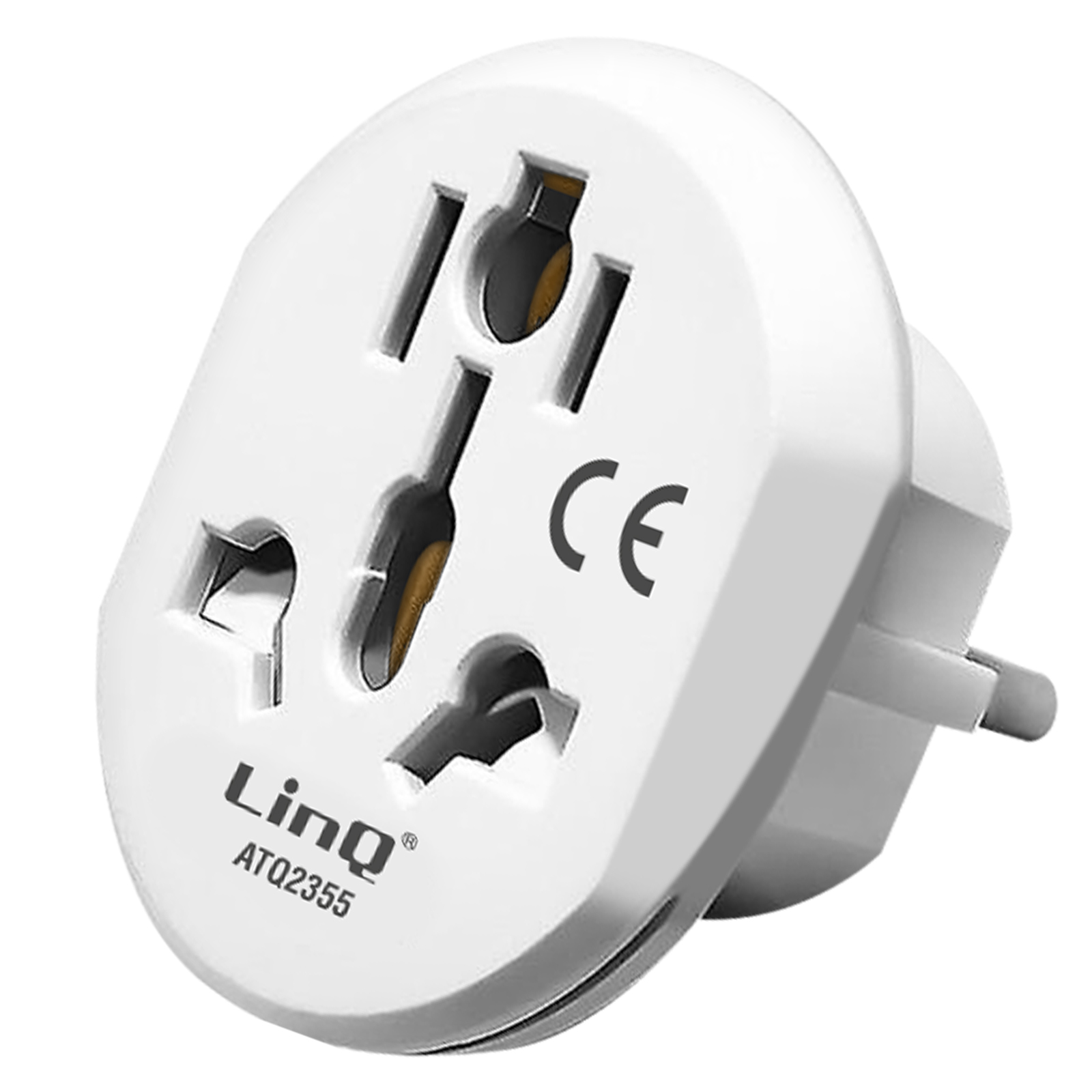 LINQ ATQ2355 Ladegerät-Adapter Universal, Weiß