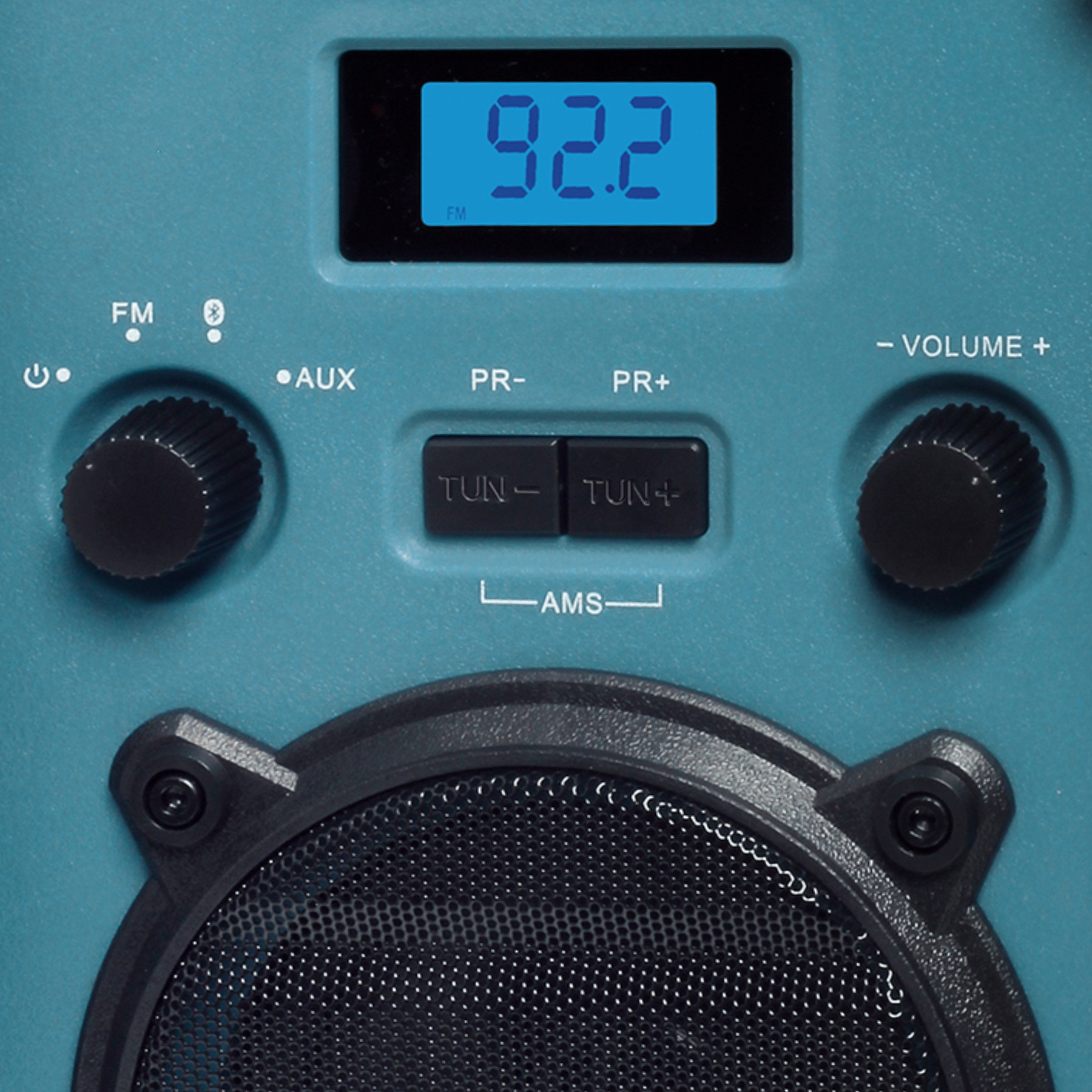 BLAUPUNKT Baustellenradio mit Bluetooth Radio, 20 BSR Petrol | FM, Bluetooth