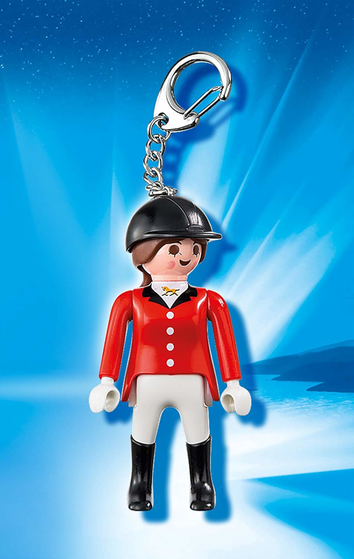 PLAYMOBIL Reiterin Schlüsselanhänger (8cm)