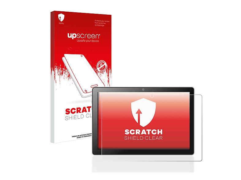 X10 Schutzfolie(für klare Mediacom 4G) SmartPad Kratzschutz UPSCREEN