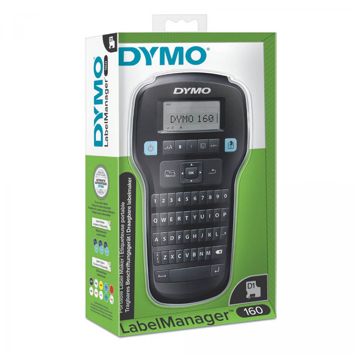 / QWERTZ-Tastatur LabelManager™ - Dymo 160 darkslategray Beschriftungsgerät DYMO ®