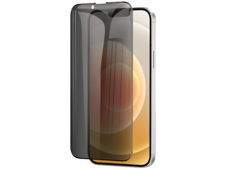 WIGENTO 2x Privacy Privatsphäre Display iPhone Panzer Mini) Schutzglas(für Hart 13 Glas H9 Apple Folie