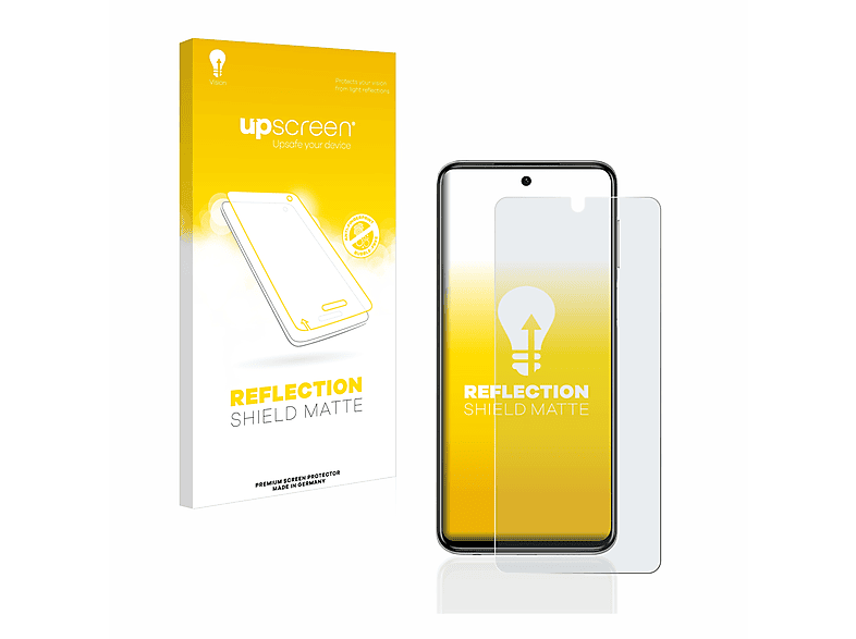 UPSCREEN entspiegelt matte Schutzfolie(für Xiaomi Redmi Note 9S)