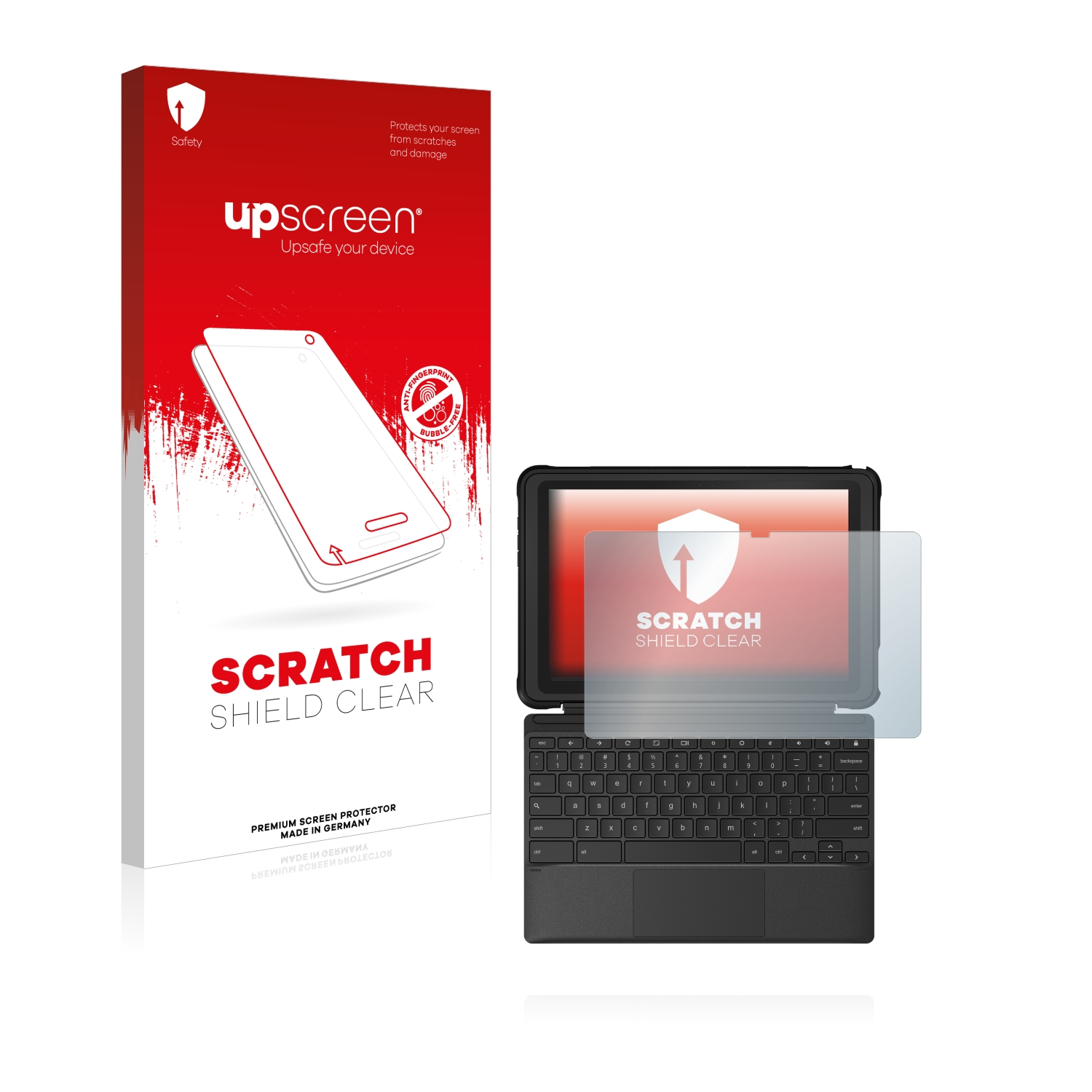 UPSCREEN klare ASUS Schutzfolie(für Chromebook CZ1) Detachable Kratzschutz