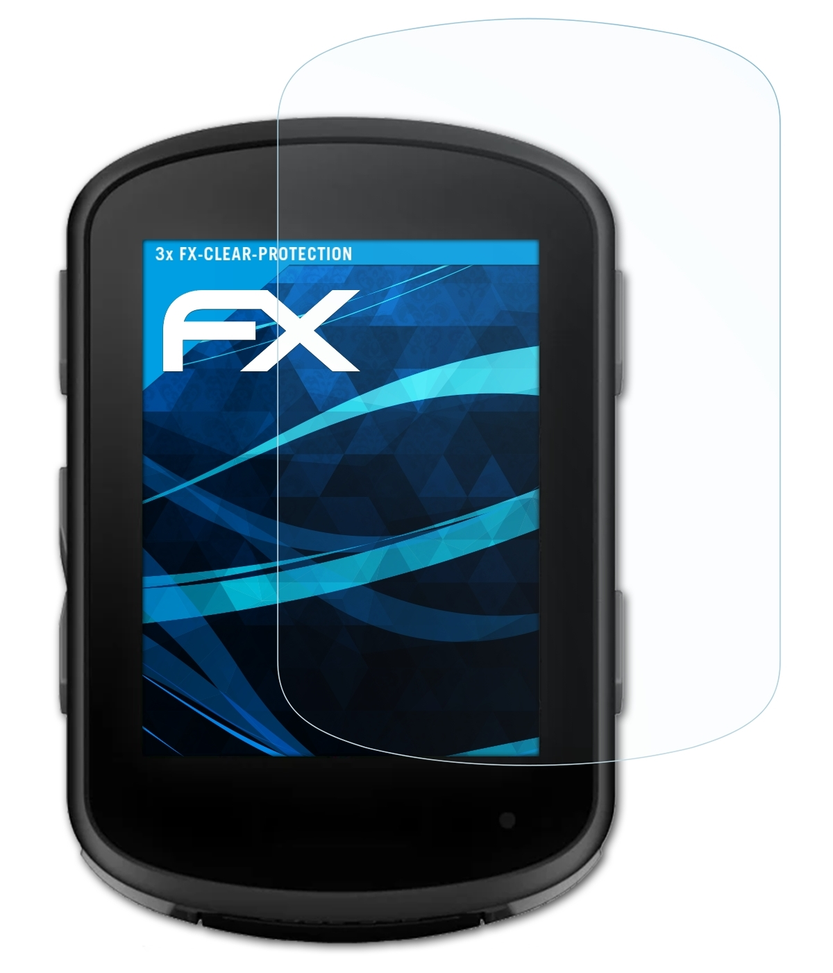 3x FX-Clear Garmin 540) Displayschutz(für ATFOLIX Edge