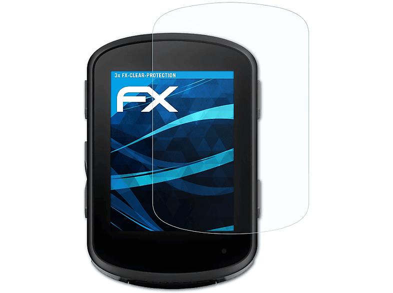 Garmin FX-Clear Edge 540) Displayschutz(für ATFOLIX 3x