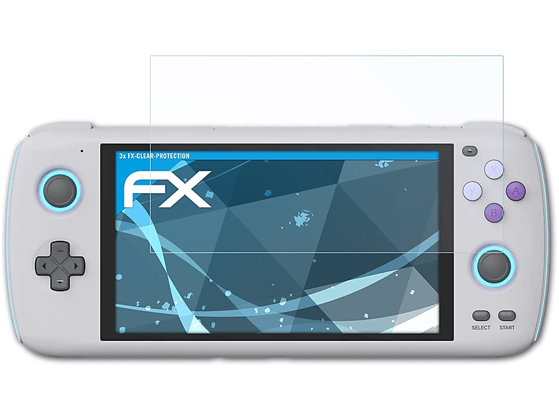 ATFOLIX 3x FX-Clear Displayschutz(für Ayn Odin Lite)