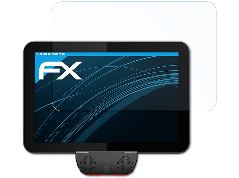 ATFOLIX 2x FX-Clear Displayschutz(für Bluebird ST103 Kiosk)