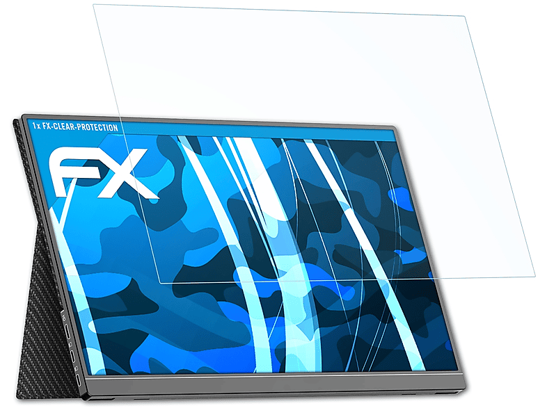 ATFOLIX FX-Clear Displayschutz(für Arzopa G1 Game 15,6)
