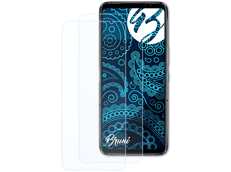 Schutzfolie(für 2x 7 Basics-Clear Ultimate) Asus BRUNI Phone ROG