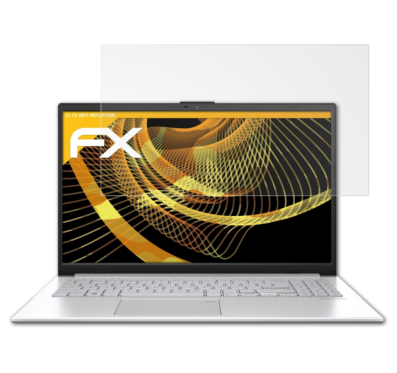 FX-Antireflex 15 Displayschutz(für OLED Asus ATFOLIX 2x Vivobook Go (2023))
