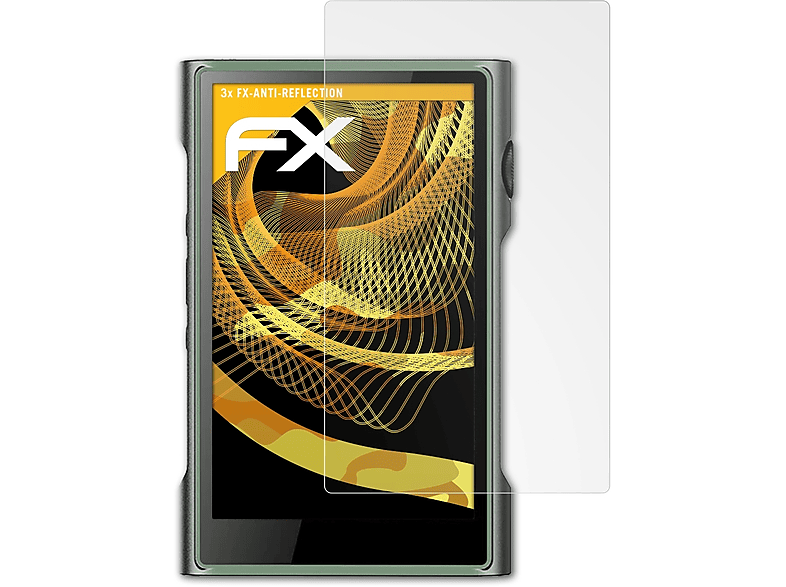 M3 ATFOLIX 3x Shanling FX-Antireflex Ultra) Displayschutz(für
