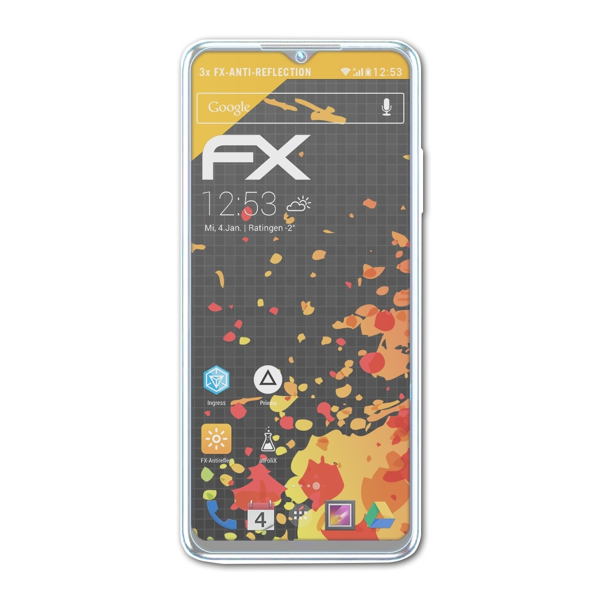 ATFOLIX 3x FX-Antireflex Displayschutz(für Play) Infinix Hot 30