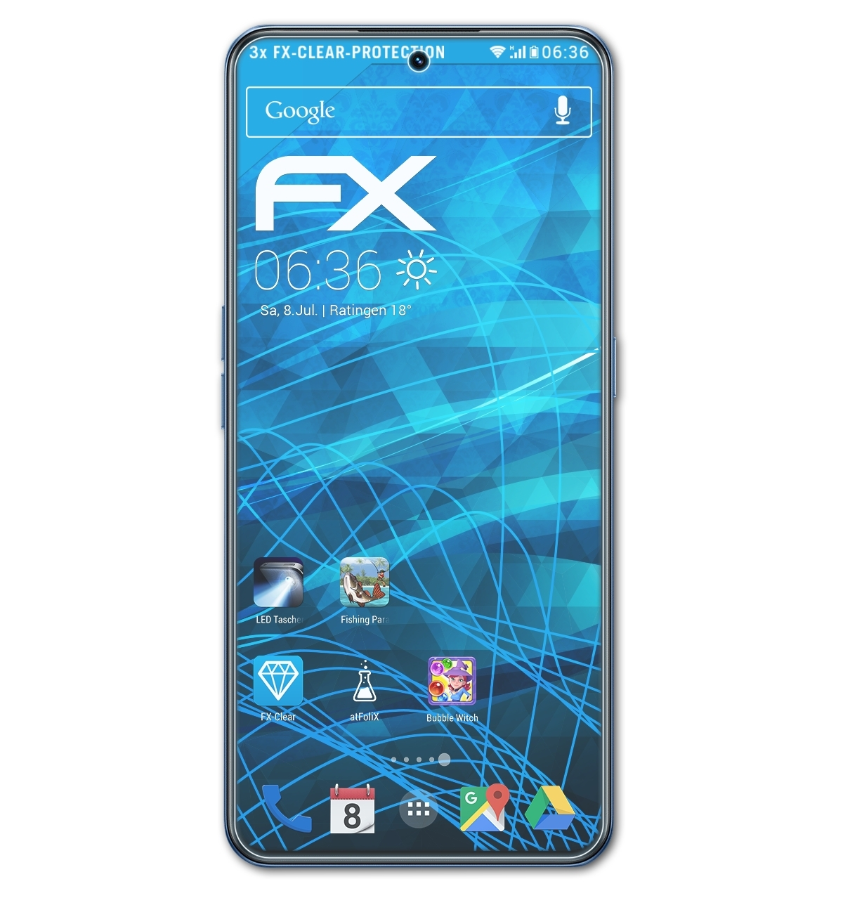 ATFOLIX 3x FX-Clear Displayschutz(für Neo 5 SE) GT Realme