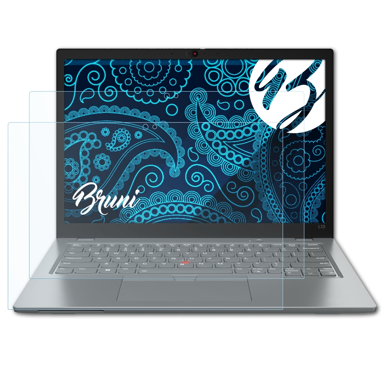 Basics-Clear 3)) (Gen ThinkPad Lenovo 2x Schutzfolie(für Yoga BRUNI L13