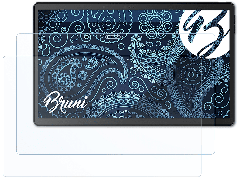 BRUNI 2x Basics-Clear Asus 13 OLED Slate Vivobook (T3304)) Schutzfolie(für