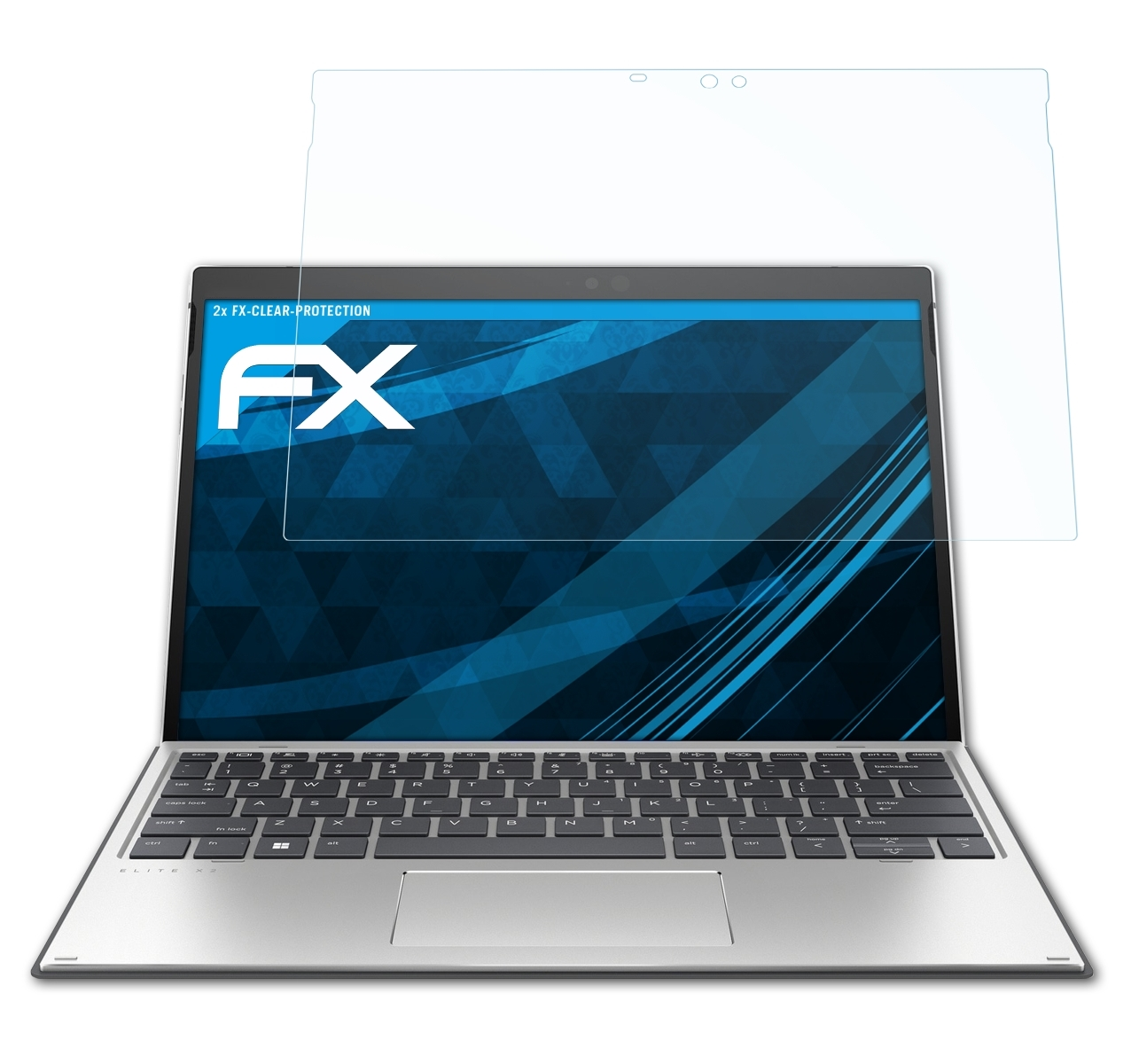 ATFOLIX 2x FX-Clear Displayschutz(für HP Elite x2 G8)