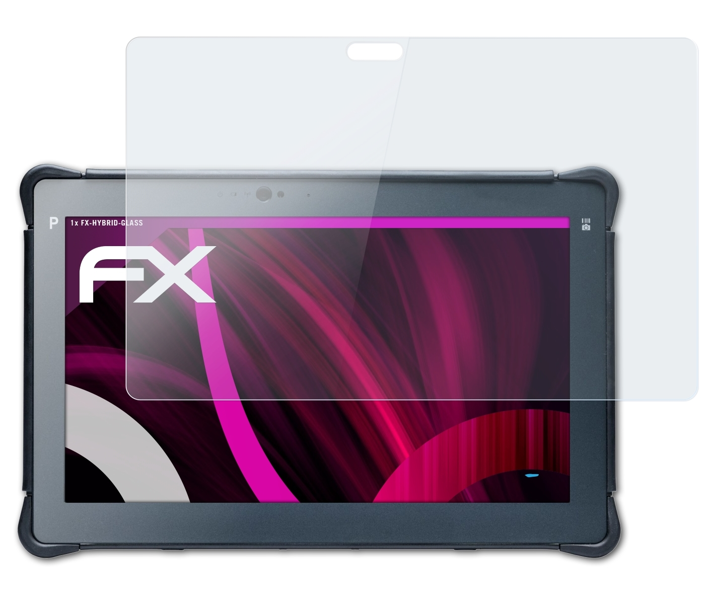 Schutzglas(für Durabook R11L Tablet) ATFOLIX FX-Hybrid-Glass