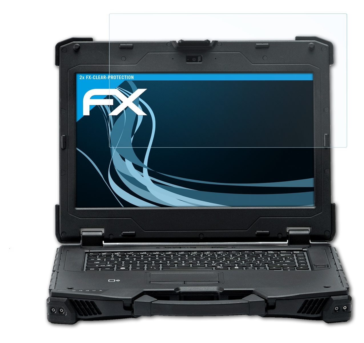 Laptop) 2x Durabook FX-Clear Z14I Displayschutz(für ATFOLIX