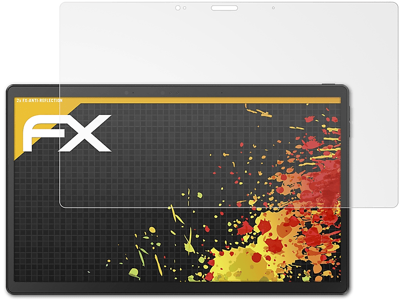 Displayschutz(für FX-Antireflex OLED ATFOLIX 2x 13 Asus Slate Vivobook (T3304))