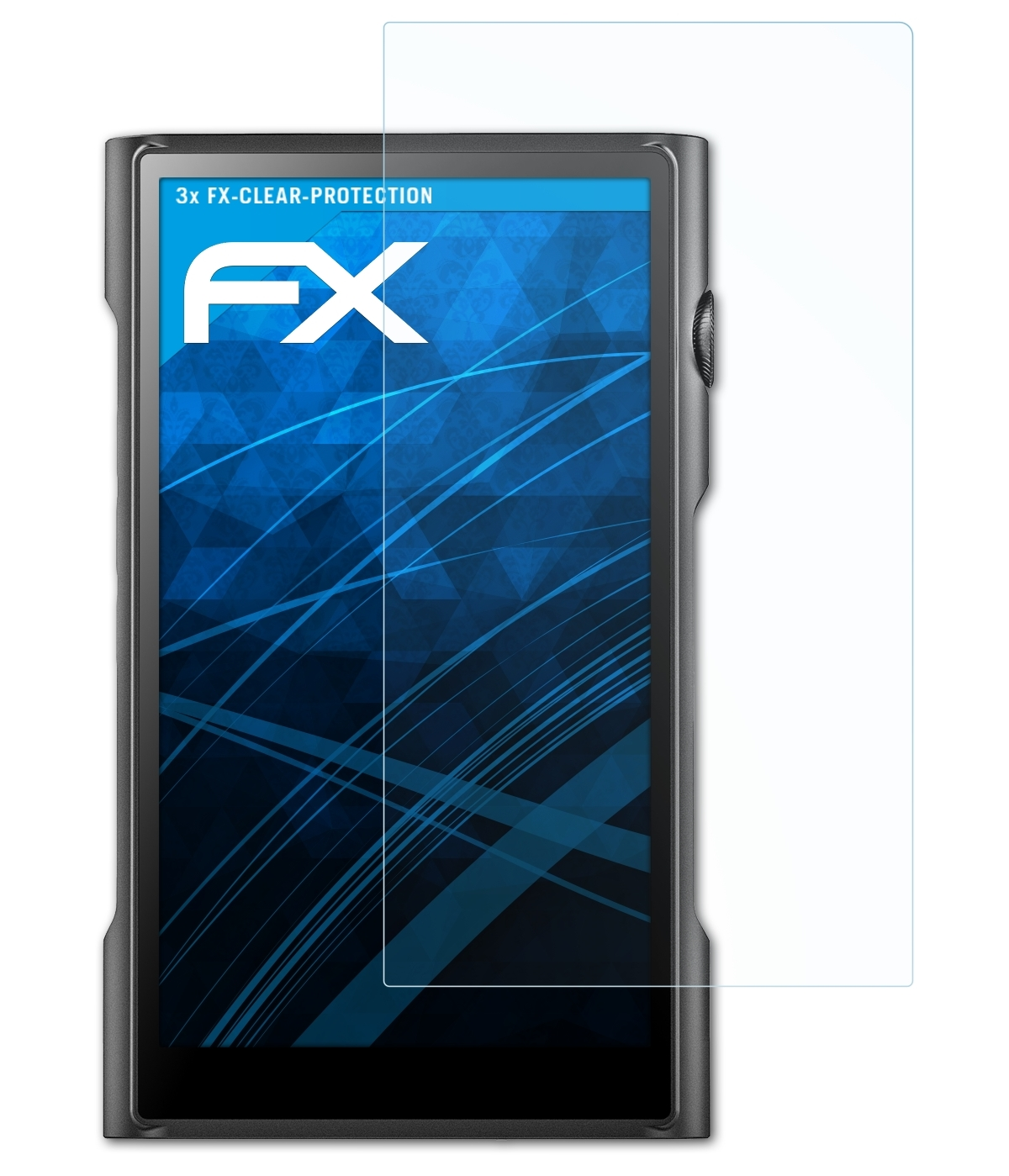 ATFOLIX 3x FX-Clear Shanling Displayschutz(für M6 Ultra)