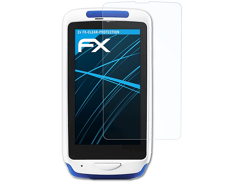 Displayschutz(für 2x 22) ATFOLIX Datalogic Touch Joya FX-Clear