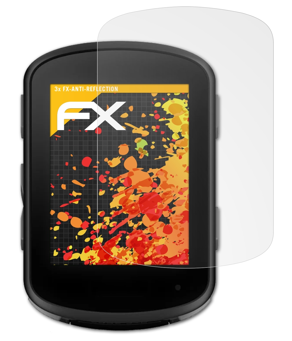 ATFOLIX 3x 540) FX-Antireflex Displayschutz(für Edge Garmin