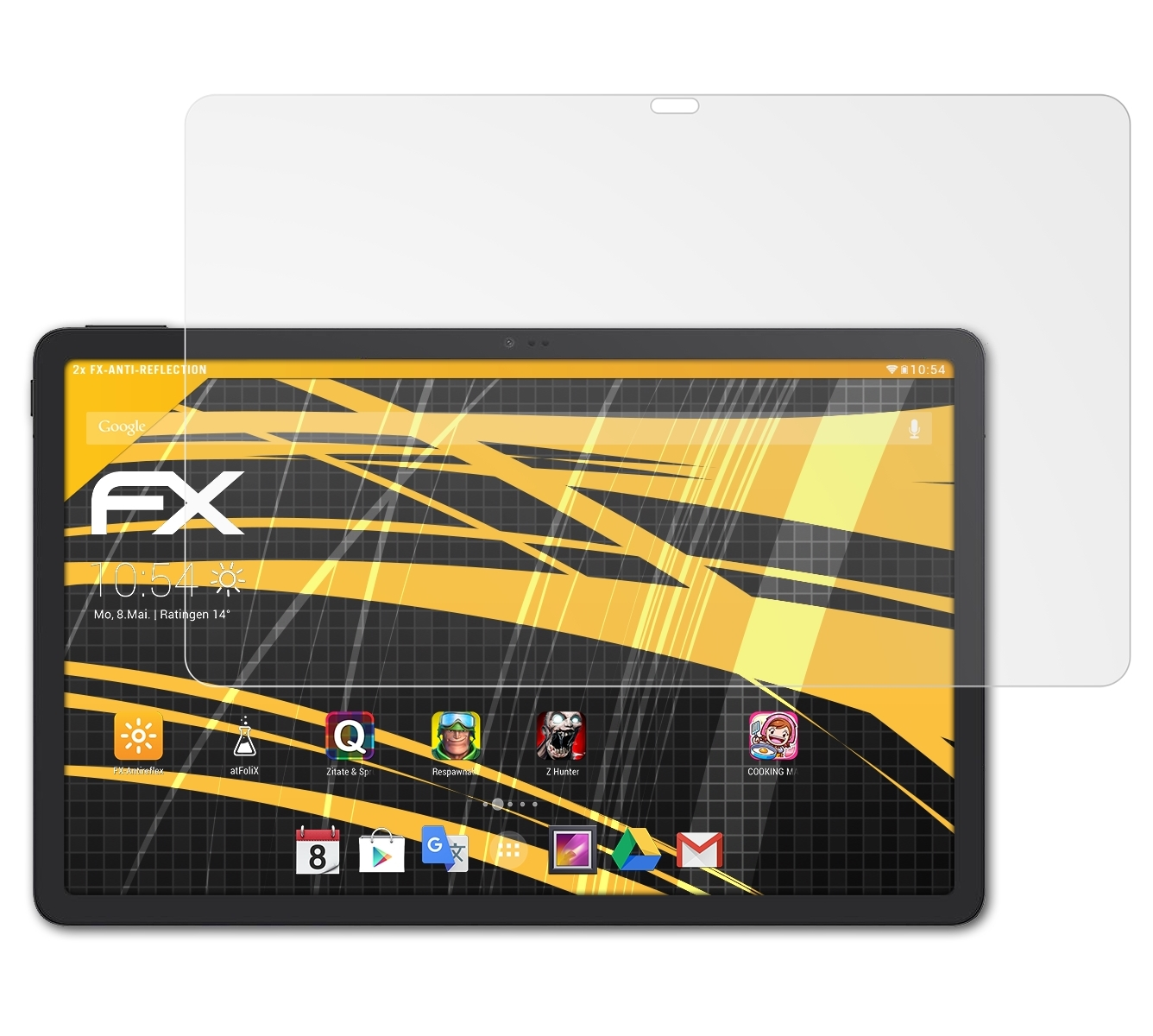 Displayschutz(für ATFOLIX 2x 11) NxtPaper TCL FX-Antireflex